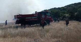 Hasan Dağında Orman Yangını Sürüyor