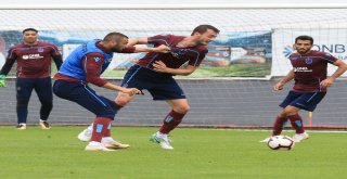 Trabzonspor, Göztepe Maçının Hazırlıklarını Sürdürdü