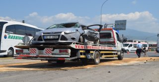 Osmaniyede Trafik Kazası; 2 Yaralı