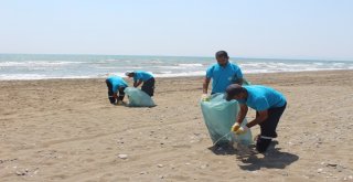 Hatayda Sahillerden 645 Ton Atık Toplandı