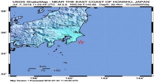Japonya 6 Büyüklüğünde Depremle Sallandı
