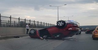 Takla Atan Otomobilden Sağ Çıktı