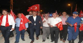 Ispartanın Eğirdir, Senirkent Ve Yenişarbademli İlçelerinde 15 Temmuz Etkinlikleri