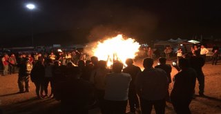 ‘Erciyes Motofest Kamp Ateşinin Yanmasıyla Başladı