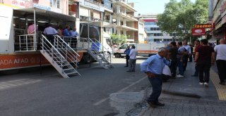 Deprem Simülasyonu Tırı Bingölde