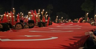 Antalyada Cumhuriyet Coşkusu Meydanlara Sığmadı