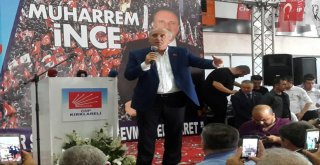 Muharrem İnce: “Yenildiğin Zaman Karşındakini Kutlayacaksın”