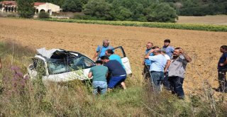 Hurdaya Dönen Araçtan Sağ Çıktı