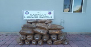 Elazığda 420 Kilo Kaçak Tütün Ele Geçirildi