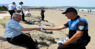 Samsun Polisinden Boğulmalara Karşı Uyarıcı Önlem