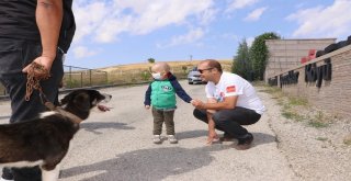 Lösemili Çocuklar Köpeklerine Yeniden Kavuştu