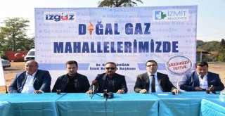 11 Köyün Merakla Beklediği Doğalgaz Hattının Temeli Atıldı