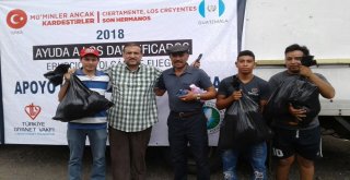 Tdv, Guatemaladaki Yanardağ Patlamasının Yaşandığı Bölgeye İnsani Yardım Ulaştırdı