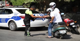 Alanyada Motosikletlilere Yönelik Sıkı Denetim