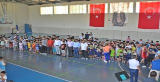 Gölbaşı İlçesinde Yaz Spor Okulları Törenle Açıldı