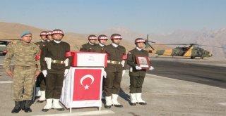 Hakkari Şehidi Memleketine Uğurlandı