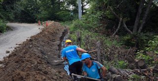 Saskiden Sapancaya 5 Kilometrelik İçmesuyu Altyapısı