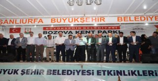 Bozova Kent Park İle Semt Pazarının Açılışı Yapıldı