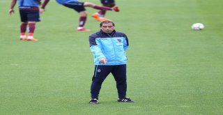 Trabzonspor Yağmur Altında Çalıştı