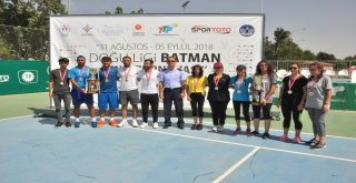 Batmanda Tenis Turnuvasının Finali Yapıldı