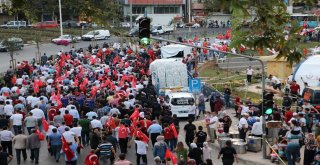 Kahramanmaraşta Binler Demokrasi Meydanında Buluştu