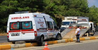 Hasta Taşıyan Ambulans Kaza Yaptı