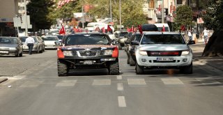 Off-Road Araçları Denizliyi Turladı