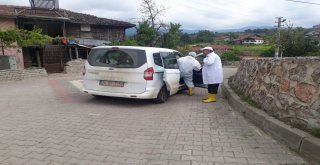 Gölcükte Şarbon Karantinasına Alınan Köyde Aşılama Başlatıldı