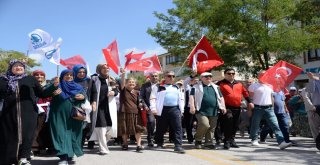 Ankarada Dedeler Ve Nenelerden 12. Bahar Yürüyüşü