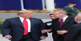 Erdoğan Ve Trump Aile Fotoğrafına Birlikte Geldi