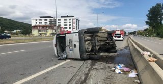 Samsunda Trafik Kazası: 2 Yaralı