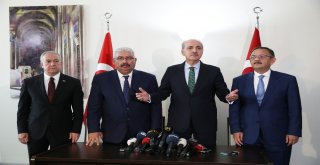 Ak Parti-Mhp Arasındaki İttifak Görüşmesi Sonrası Açıklama