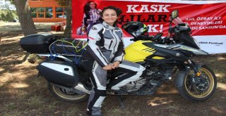 Motosikletiyle 3 Kıtada 20 Ülke Gezen Asil Özbay, Yol Deneyimlerini Sürücülere Anlattı