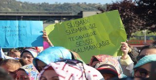 Karabükte Çocuk İstismarı Protesto Edildi