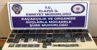 Elazığda 46 Adet  Kaçak Telefon Ele Geçirildi