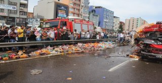 Ölümlü Kazayı Film İzler Gibi İzlediler