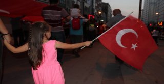 Karabükte 15 Temmuz Demokrasi Ve Milli Birlik Günü Yürüyüşü