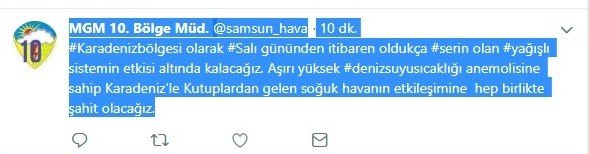 Karadenize Kutup Soğukları Geliyor