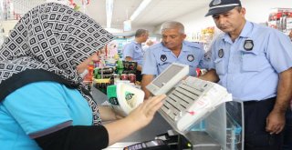 Mersinde Etiket Denetimleri Sürüyor