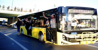 Beşiktaş Taraftarı, Ülker Stadyumuna Geldi