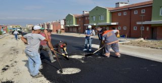 Yaşam Köyünde Üstyapı Çalışmaları Sürüyor