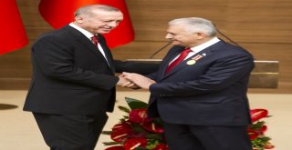 Tbmm Başkanı Yıldırıma Devlet Şeref Madalyası Tevcih Edildi