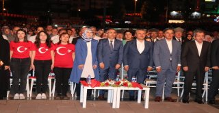 Karabükte 15 Temmuz Demokrasi Ve Milli Birlik Günü Yürüyüşü