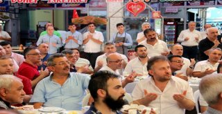 Vali Kaymak Ve Başkan Şahin Esnafla Bir Araya Geldi