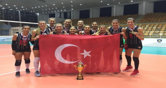 Beşiktaş Kadın Voleybol Takımı, Balkan Şampiyonu Oldu