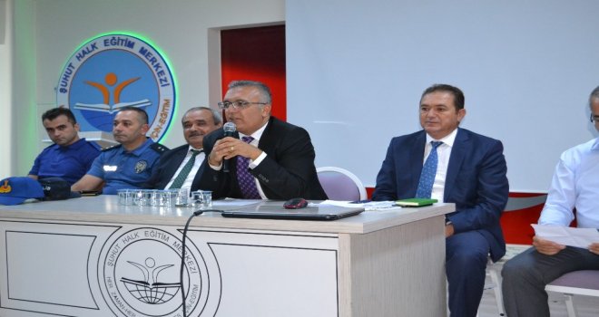 Şuhutta Okul Öncesi Güvenlik Toplantısı