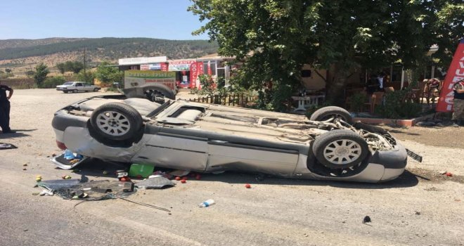 Kahramanmaraşta Trafik Kazası: 1 Ölü, 2 Yaralı