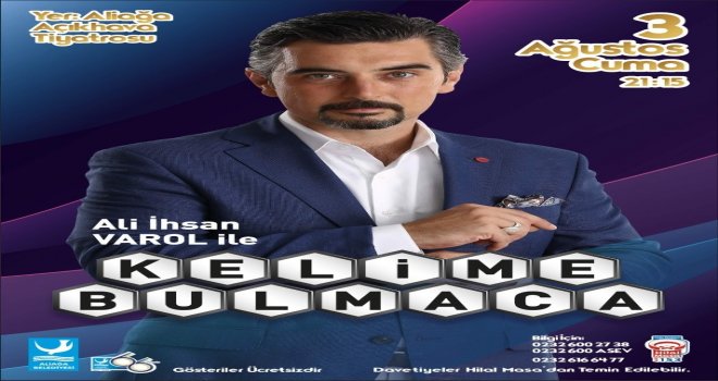 Ali İhsan Varol, Kelime Bulmaca Oyunu İle Aliağada