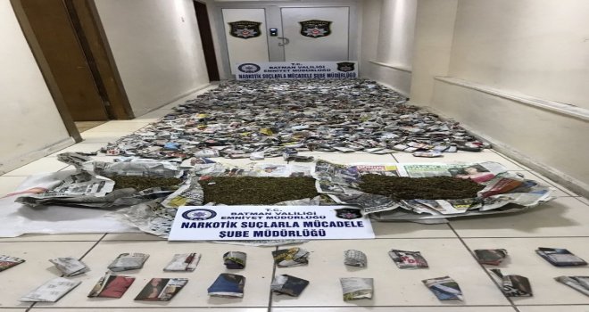 Batmanda 15 Kilogram Esrar Ele Geçirildi