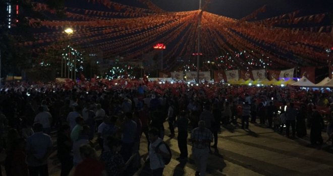 Gaziantepte 15 Temmuz Kutlaması Başladı